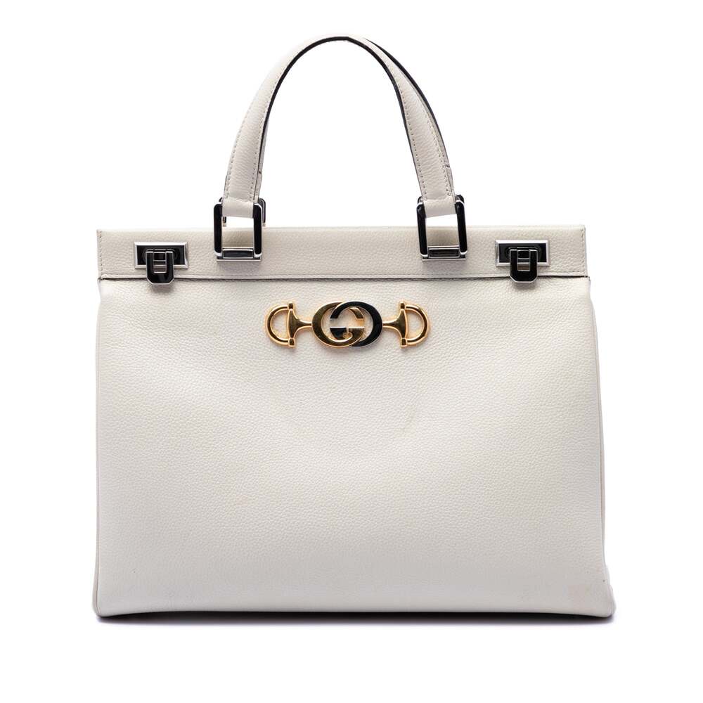 Gucci Zumi Top Handle Bag Leather #326877G10B